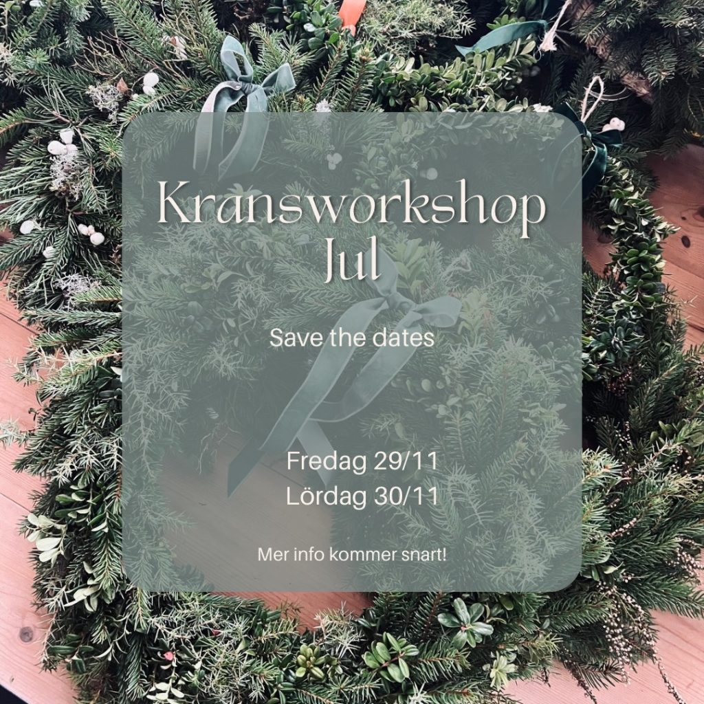 Kransworkshop jul